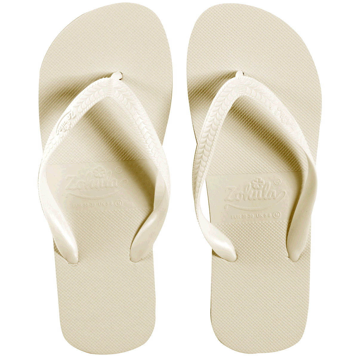Zohula Originals White Flip Flops – Wedding Flip Flops